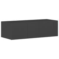 DULAP MAX-EXTRA - gri, Konventionell, material pe bază de lemn (136/39/54cm) - Modern Living