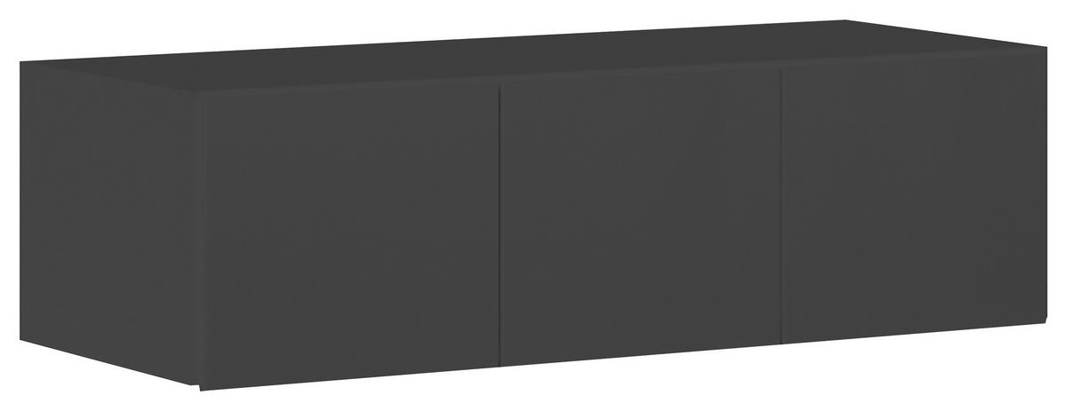DULAP MAX-EXTRA - gri, Konventionell, material pe bază de lemn (136/39/54cm) - Modern Living