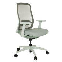 Pisarniški Stol Colore, Svetlo Zelena - siva, Moderno, umetna masa/tekstil (65/95 - 103/70cm) - MID.YOU