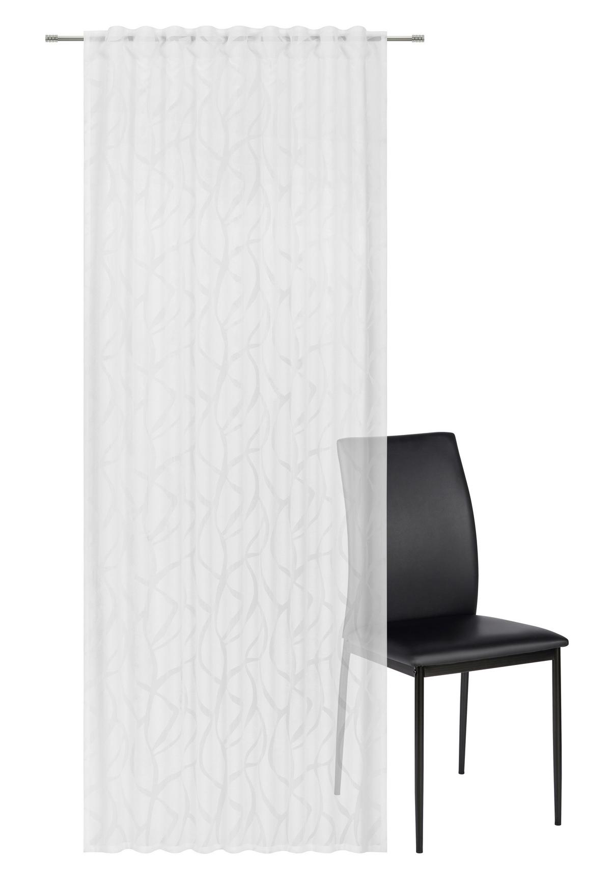 ZASŁONA GOTOWA GREN 2 SZTUKI - biały, Basics, tkanina (135/245cm) - Esposa