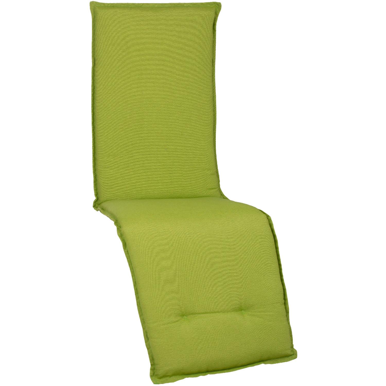 Auflage für Relaxsessel Toledo ca.170x46x8cm Hellgrün - Hellgrün, Basics, Textil (170/46/8cm) - Gardenson