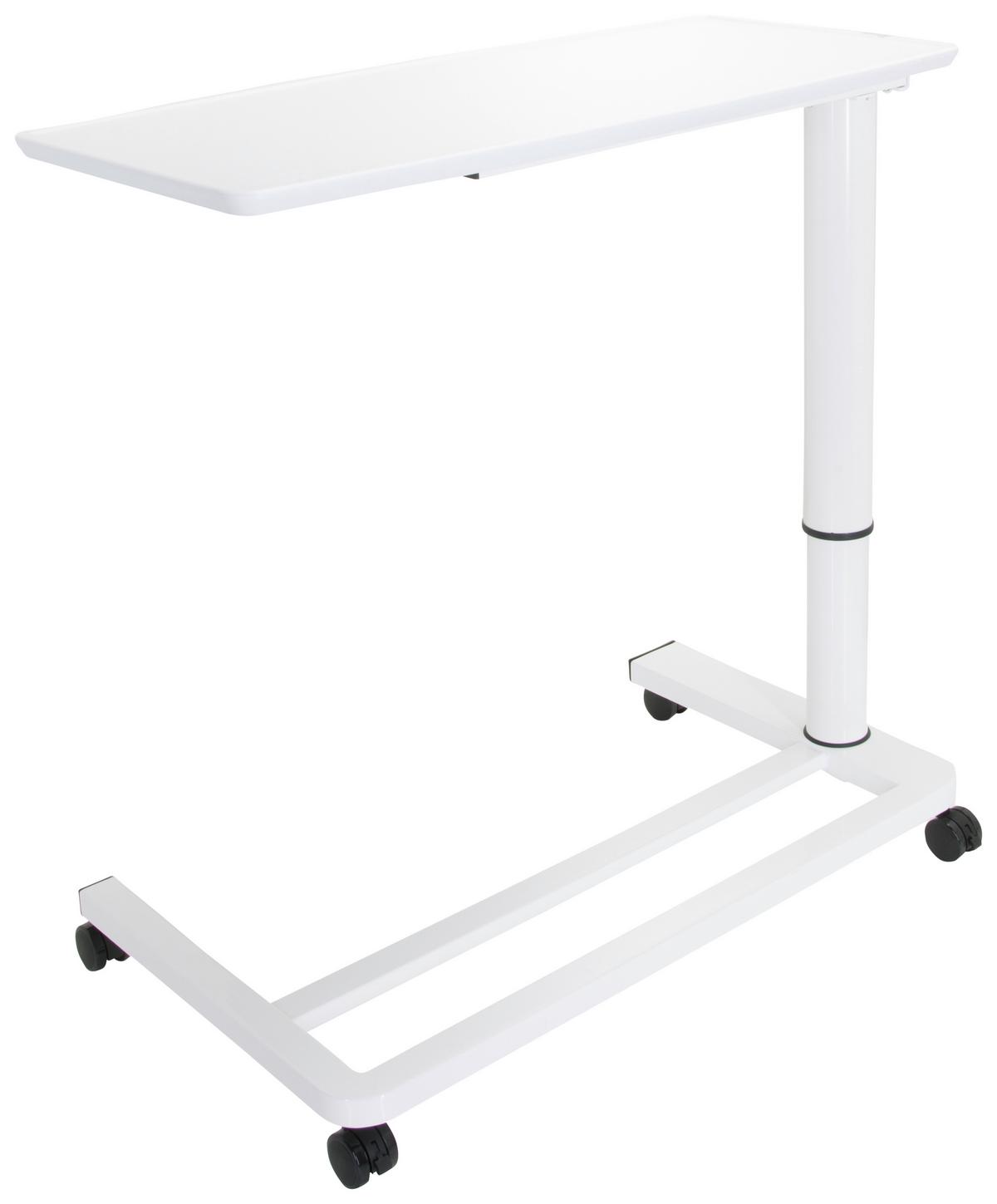 Dvižna Miza Stand Ii, Bela - bela, Basics, kovina/umetna masa (90/42/67cm) - MID.YOU