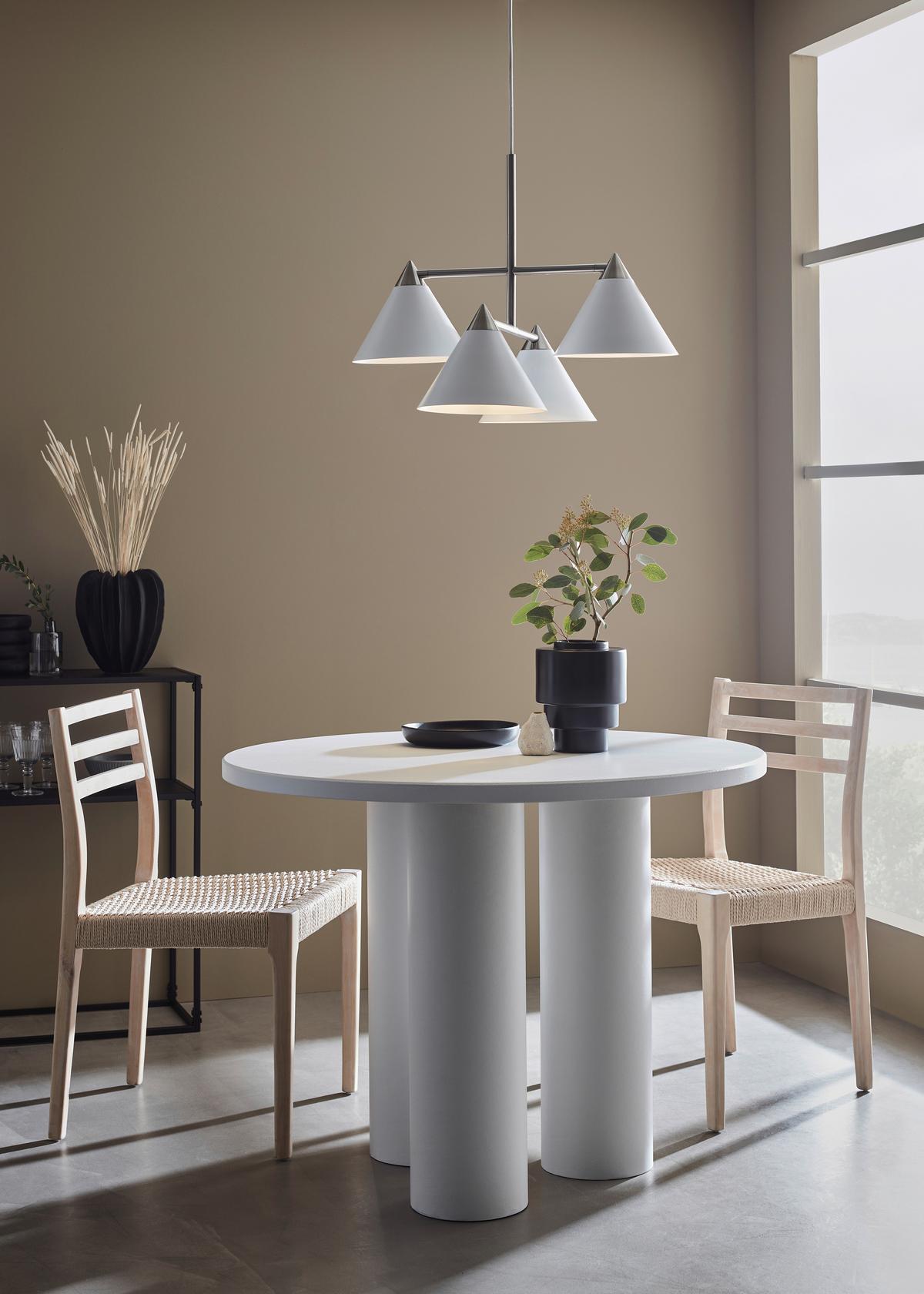 Hängeleuchte Klint Pendant 4L max. 6 Watt - Weiß, Basics, Metall (57/57/46cm) - Markslöjd