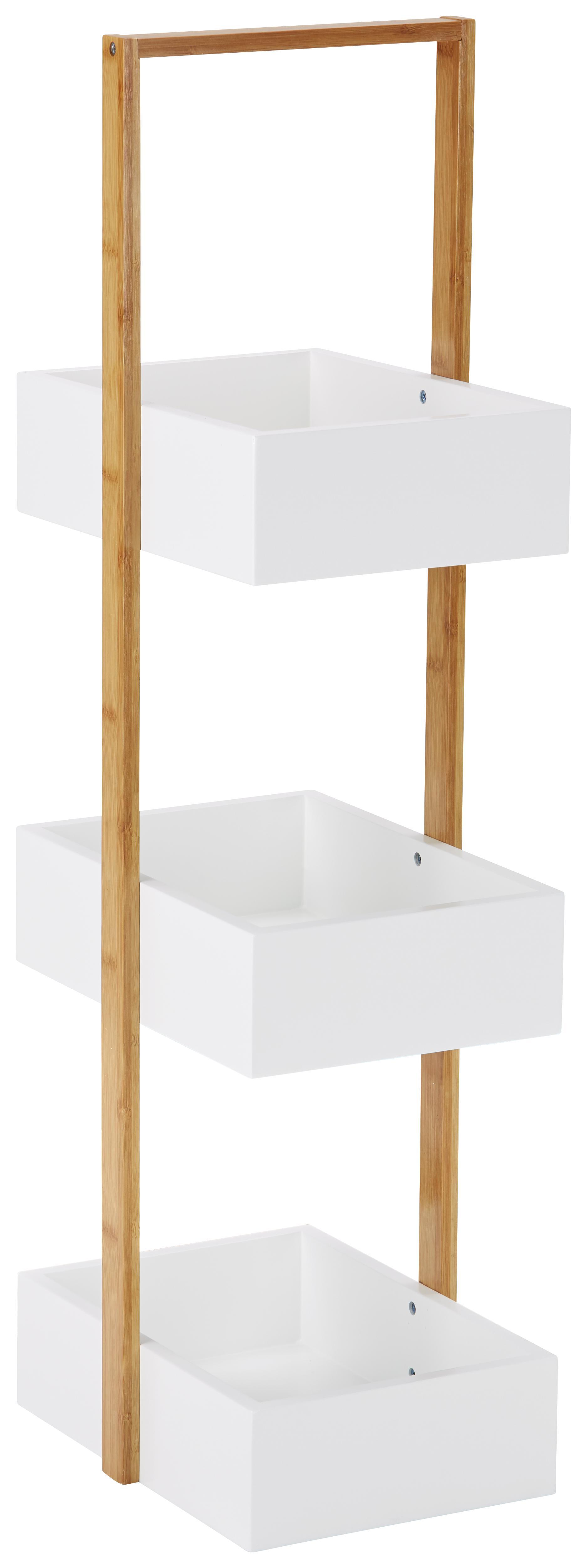 Badezimmer Bank Weiss Hochglanz