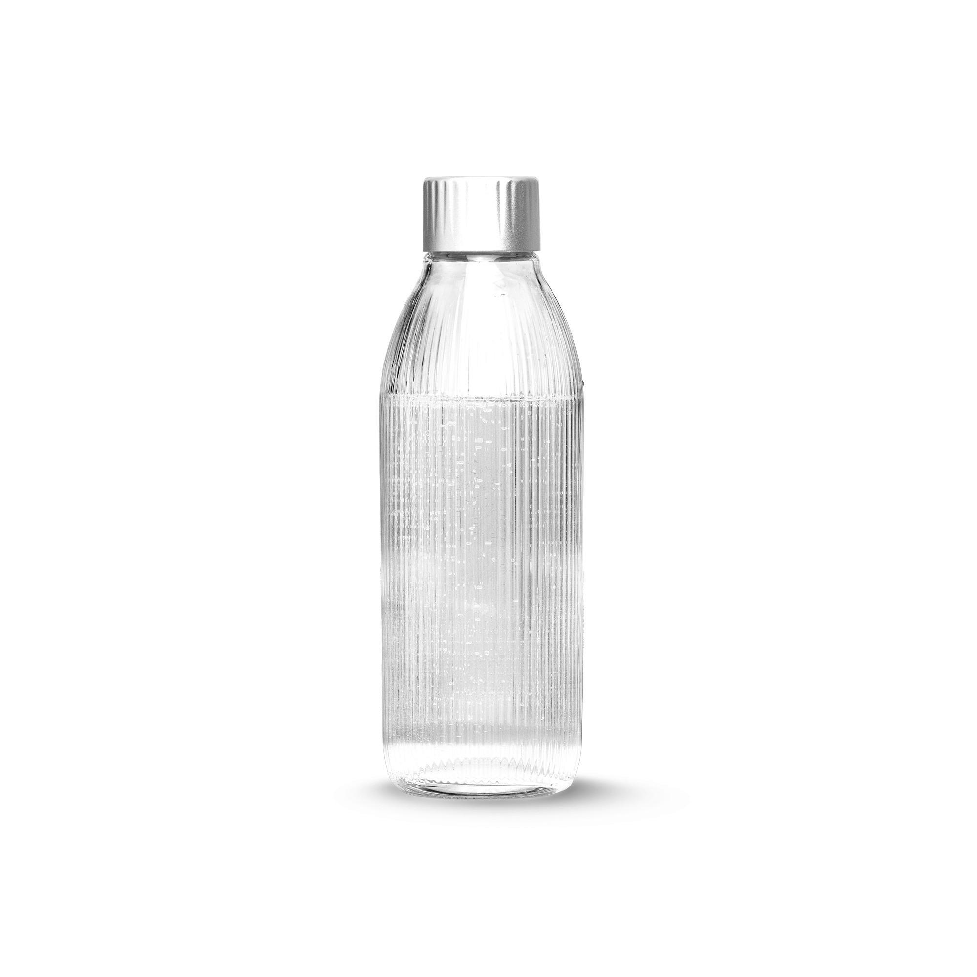 BUTELKA DO SATURATORA 1PB10G-S 1 L - przezroczysty, Basics, szkło (8.5/28cm) - mysoda