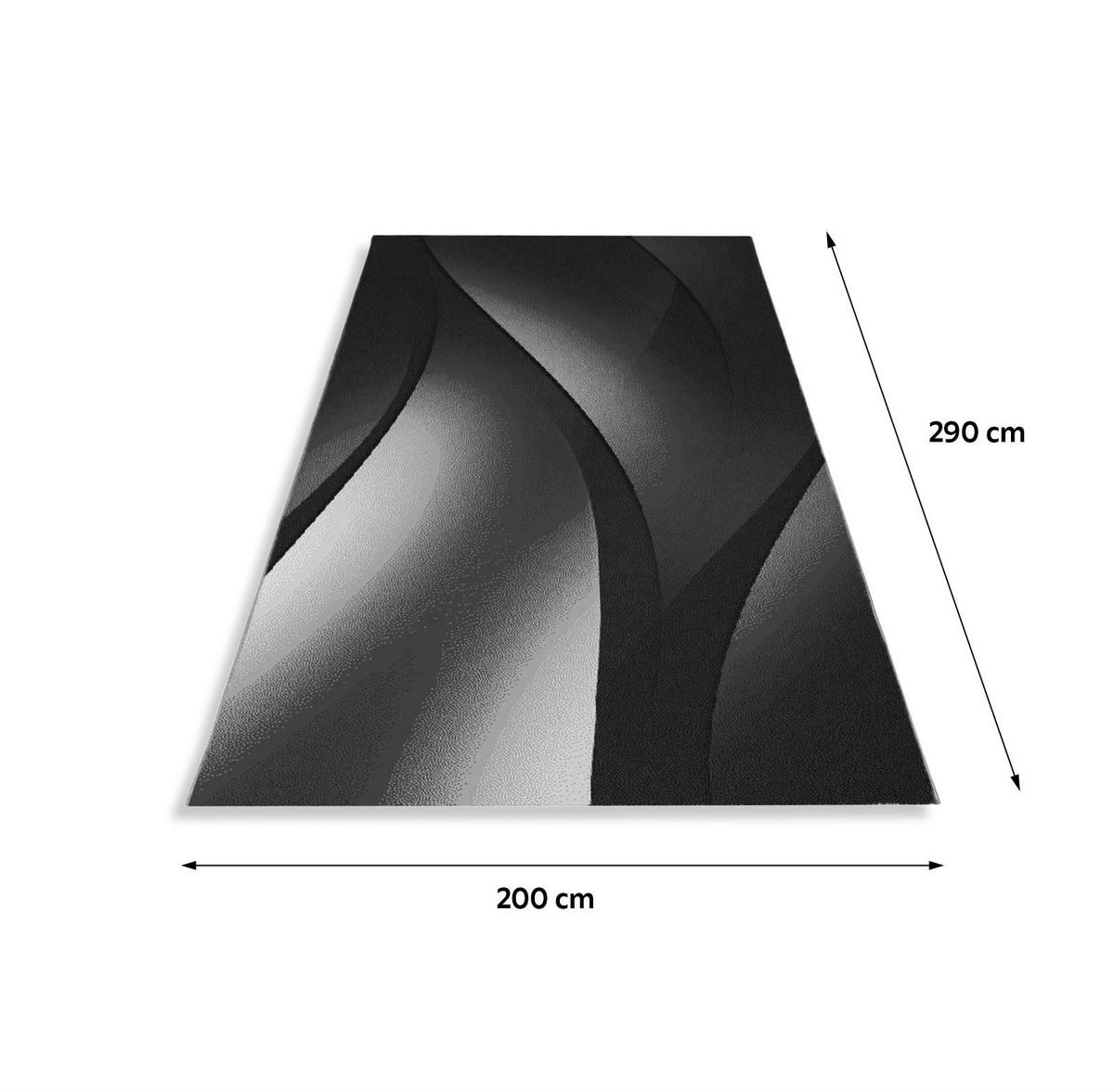 Webteppich Plus Lila/Weiß ca. 200x290cm - Lila/Weiß, Design, Textil (200/290cm)