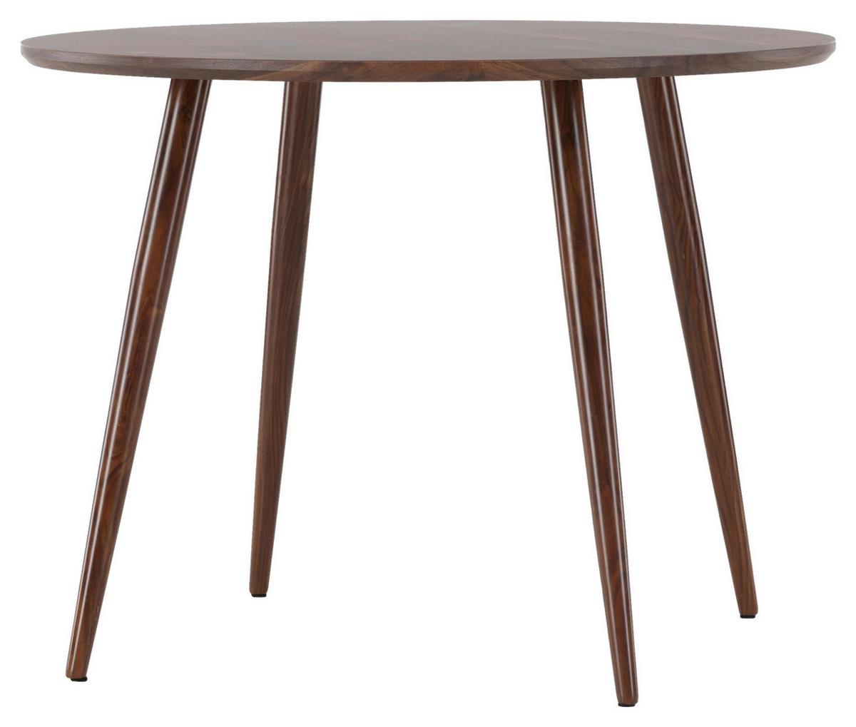 ESSTISCH SANFORD - Dunkelbraun, Design, Holz/Holzwerkstoff (100/100/75cm) - Livetastic