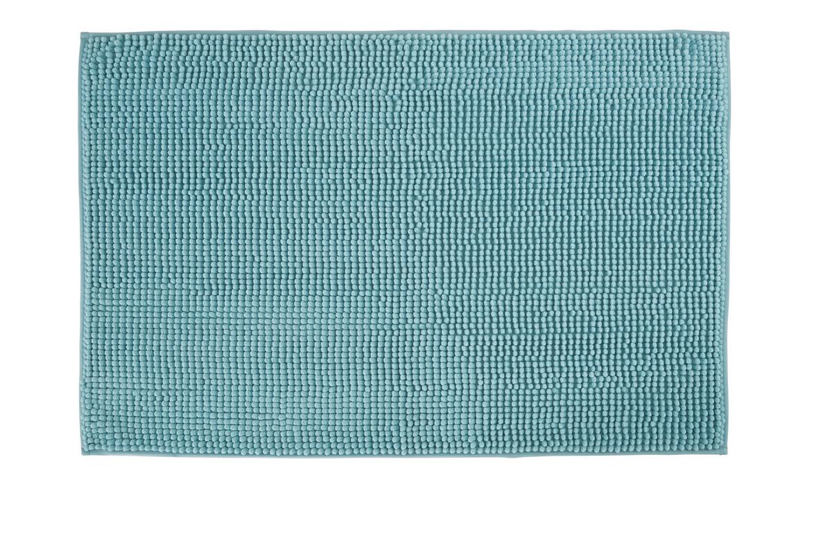 Covoraș de baie Nelly, cca. 60x90cm - turcoaz, textil (60/90cm) - Modern Living