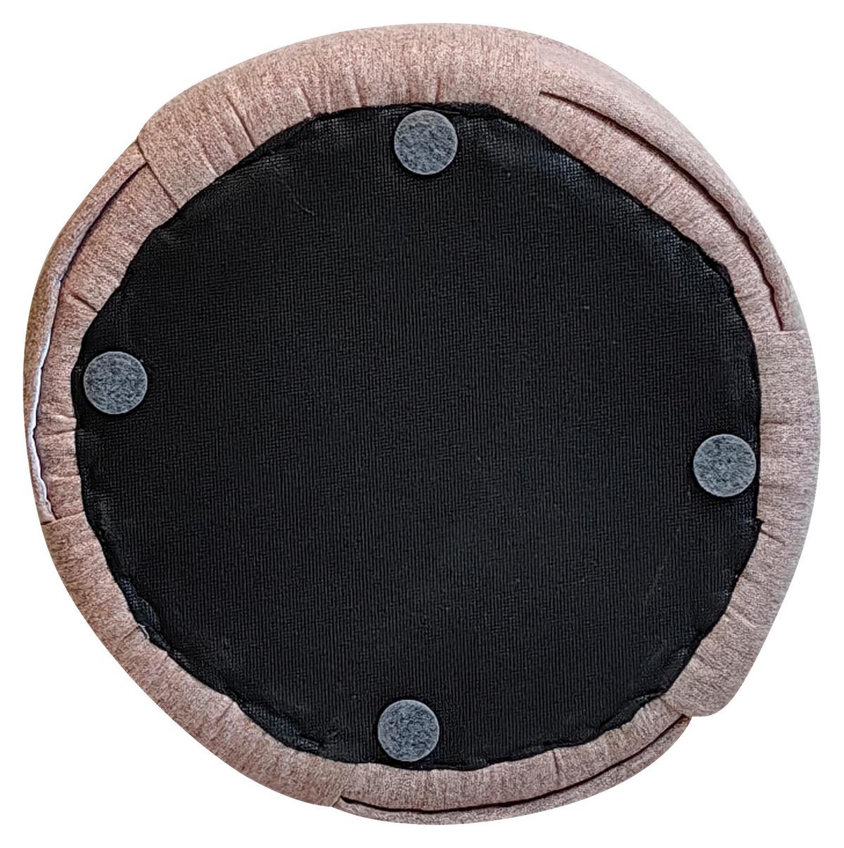 Tabure Play - pink, Moderno, drvo/tekstil (40/38/40cm) - Mömax