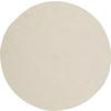 Handwebteppich Manila 1 in Naturfarben Ø ca. 100cm - Naturfarben, Basics, Textil (100cm) - Modern Living