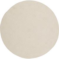 Handwebteppich Manila 1 in Naturfarben Ø ca. 100cm - Naturfarben, Basics, Textil (100cm) - Modern Living