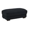Hocker Pedro Schwarz - Schwarz, MODERN, Textil (60/46/110cm) - Mömax