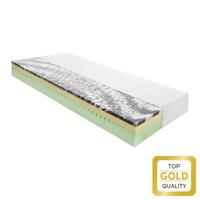 Viscomatratze Royal Duo Memory H2 ca. 140x200cm - Weiß, Textil (140/200cm) - Premium Living