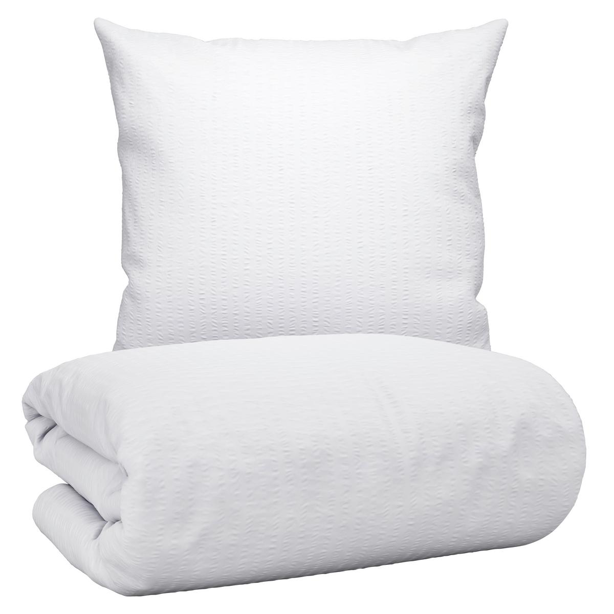 Bettwäsche Gisela Weiß ca. 135x200cm - Weiß, Textil (135/200cm) - Modern Living