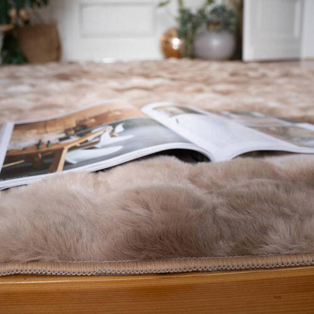 HOCHFLORTEPPICH MY CAMOUFLAGE 845 - Taupe, Konventionell, Textil (80/150cm)