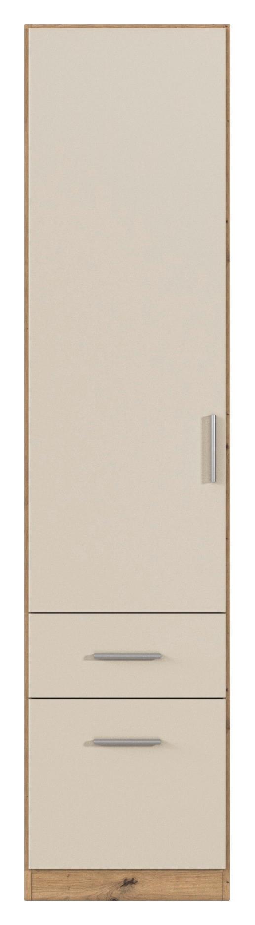 Ormar S Klasičnim Vratima Celle Mat - hrast Artisan/boje šampanjca, Trend, drvni materijal/plastika (47/197/54cm)