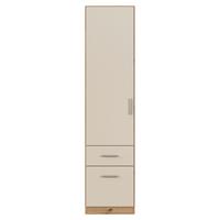 Ormar S Klasičnim Vratima Celle Mat - hrast Artisan/boje šampanjca, Trend, drvni materijal/plastika (47/197/54cm)