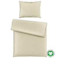 Bettwäsche Bio-Eva in Olivfarben ca. 140x200cm - Olivgrün, MODERN, Textil (140/200cm) - ecoTree