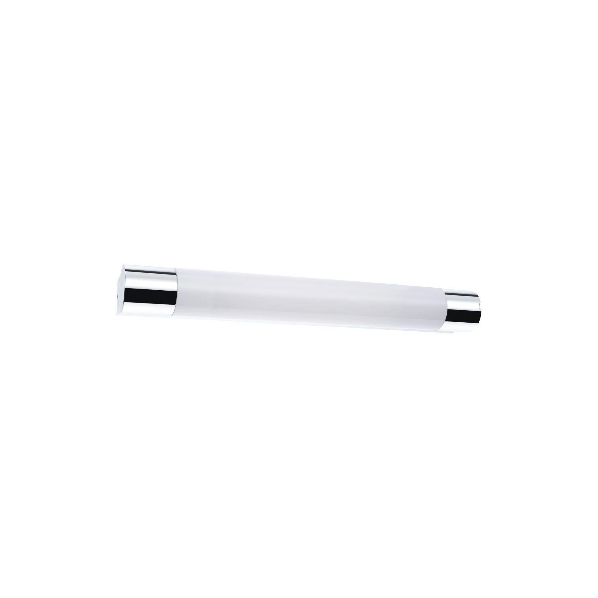 Wandleuchte Orgon in Weiß/Chromfarben max. 7,5 W - Chromfarben/Weiß, Basics, Kunststoff/Metall (6cm) - Paulmann