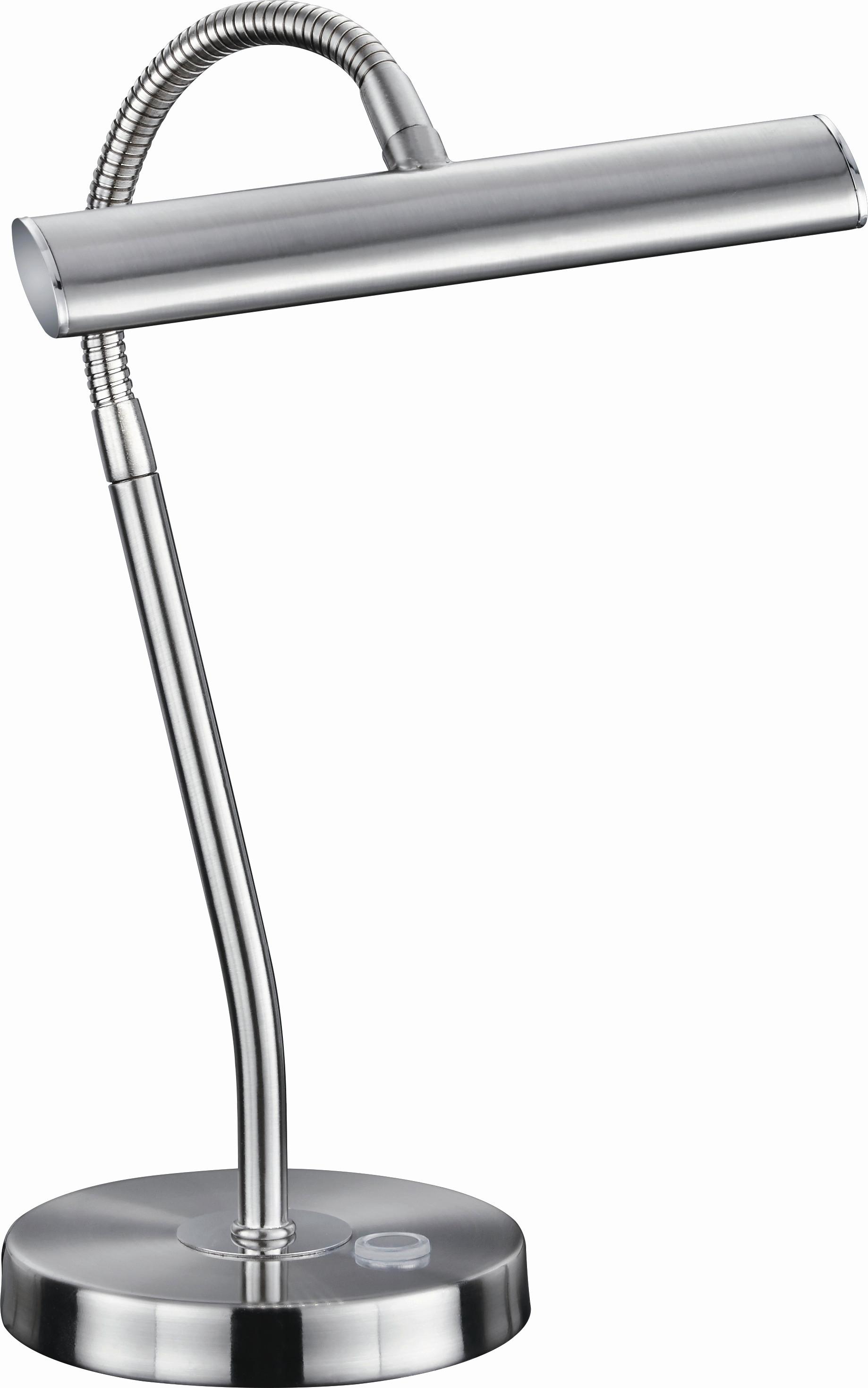 LED-Tischleuchte Curtis Nickelfarben max. 4 Watt - Nickelfarben, LIFESTYLE, Metall (18/35cm) - Trio Leuchten