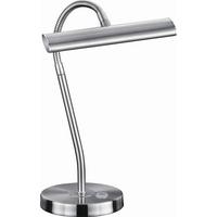 LED-Tischleuchte Curtis Nickelfarben max. 4 Watt - Nickelfarben, LIFESTYLE, Metall (18/35cm) - Trio Leuchten