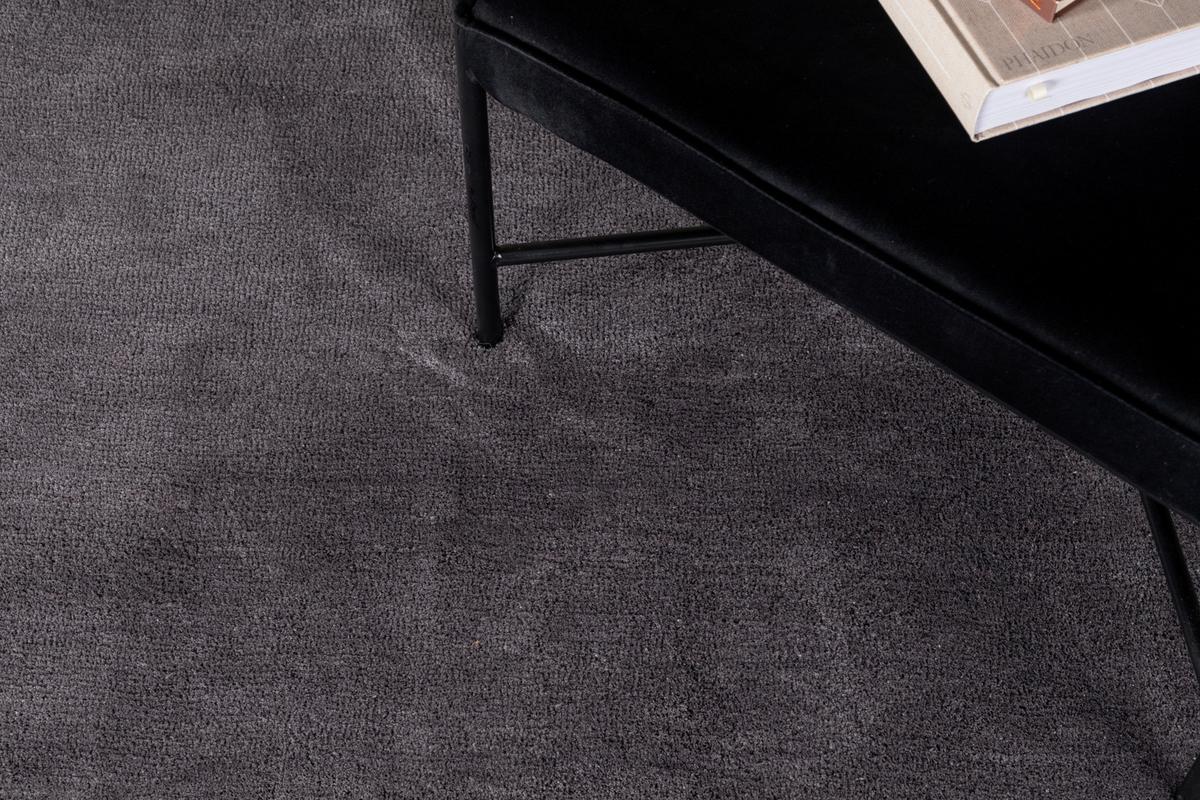 HOCHFLORTEPPICH UNDRA - Dunkelgrau, LIFESTYLE, Textil (200cm) - P & B