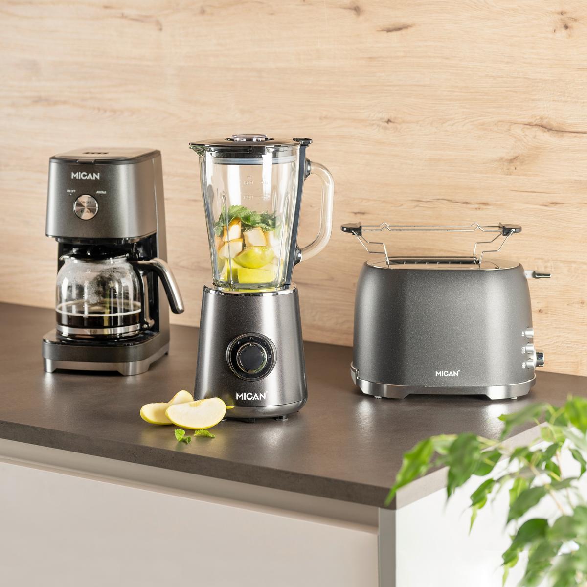 TOSTER TA1729A-CE - ciemnoszary, Konventionell, tworzywo sztuczne/metal (30,3/18,4/19,6cm) - Homeware Profession.