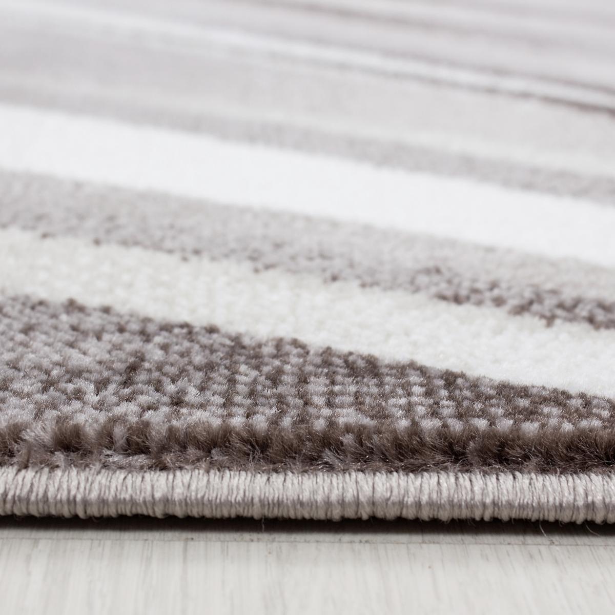 Webteppich Parma Braun ca. 80x300cm - Braun, KONVENTIONELL, Textil (80/300cm)