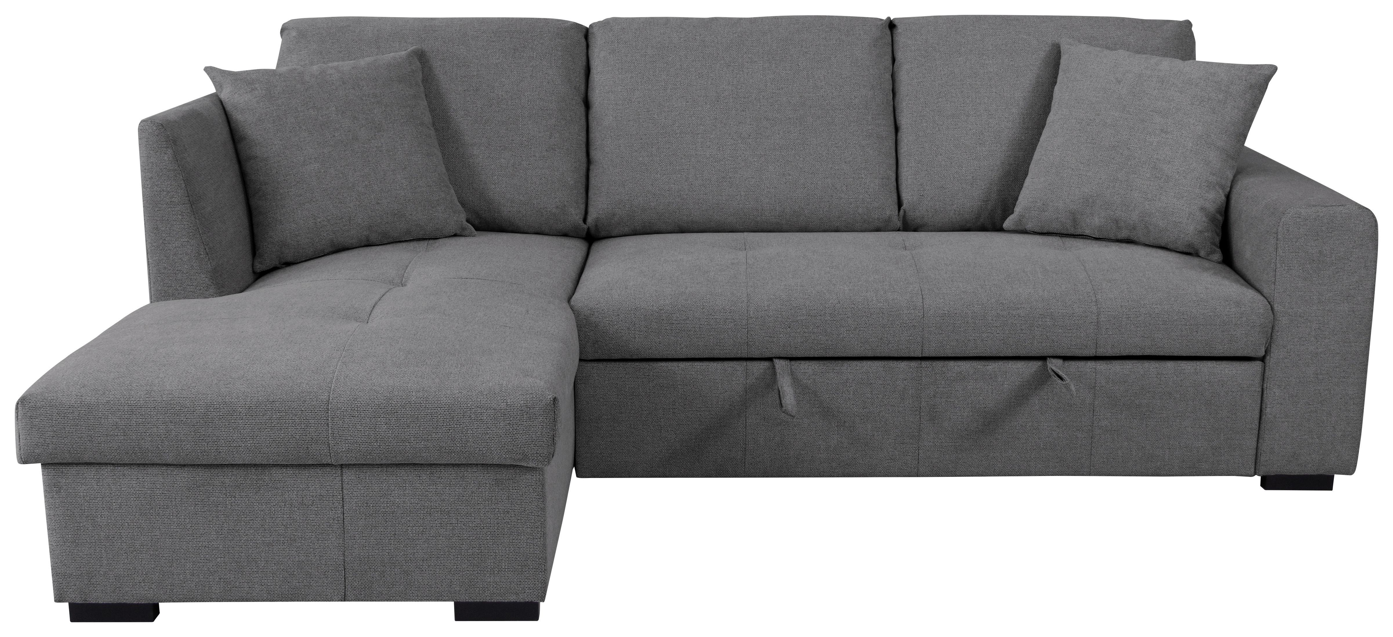 Kutna Garnitura Lukas - siva, Trend, tekstil (158/239cm) - Modern Living