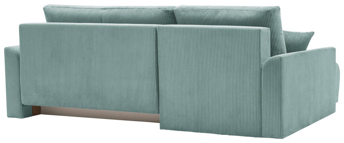 Coltar Kim - verde mentă, Modern, lemn (233/146cm) - Modern Living
