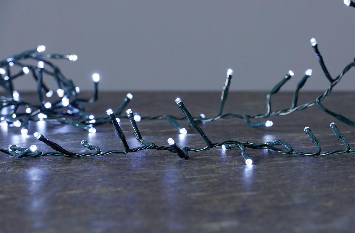 Fényfüzér Meri 19,5m - zöld, Konventionell, műanyag (1950cm) - Premium Living