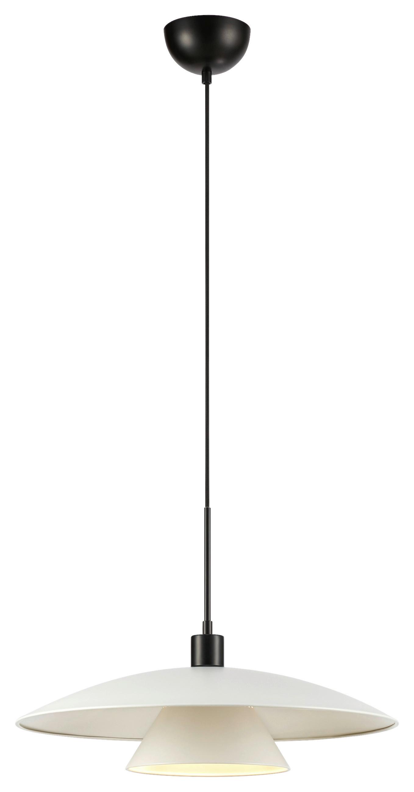 Pendelleuchte Millinge max. 40 Watt - Weiß, Basics, Metall (50/50/170cm) - Markslöjd
