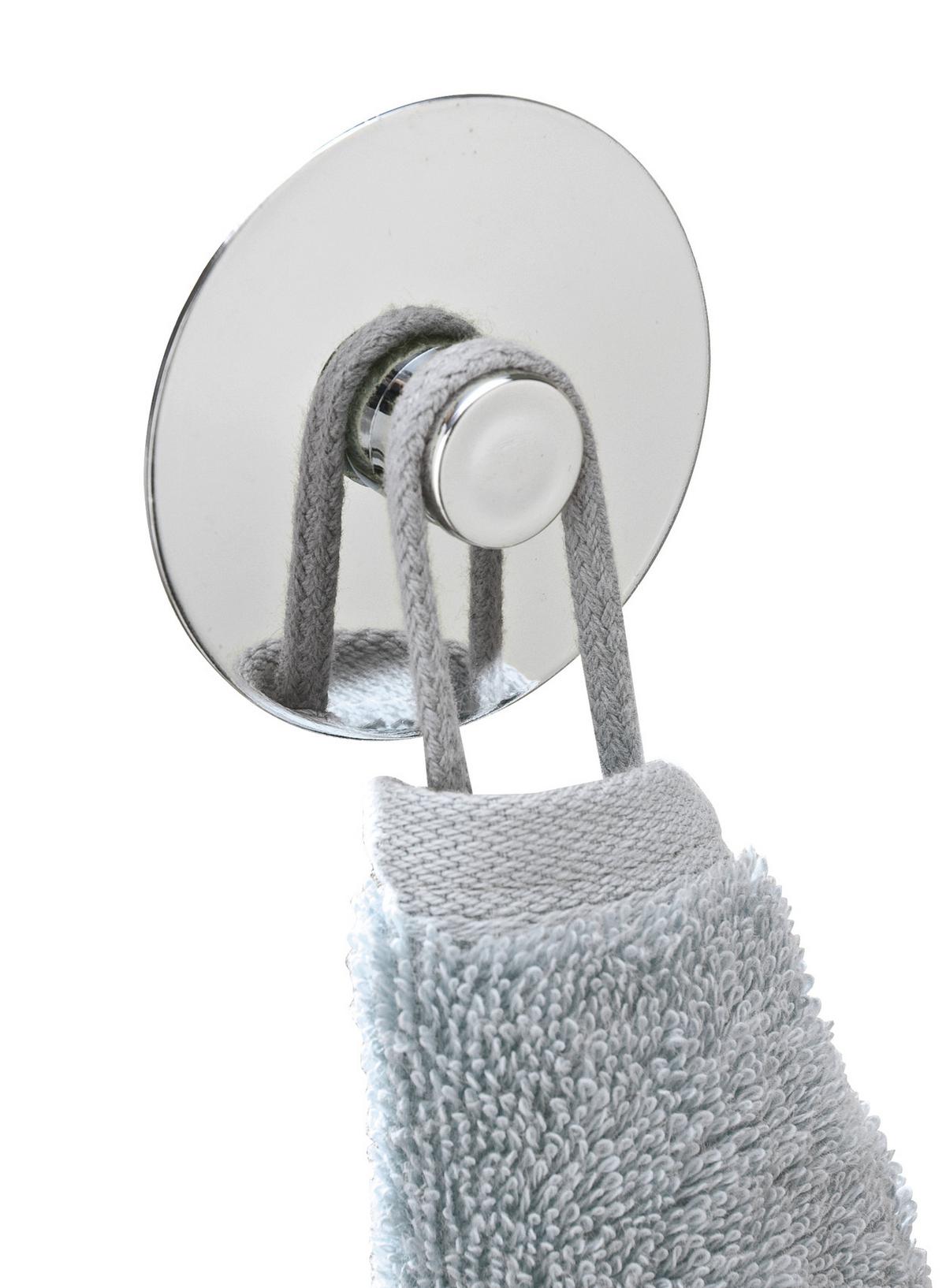 Handtuchhaken Turbo in Chromfarben - MODERN, Metall (6cm) - Mömax
