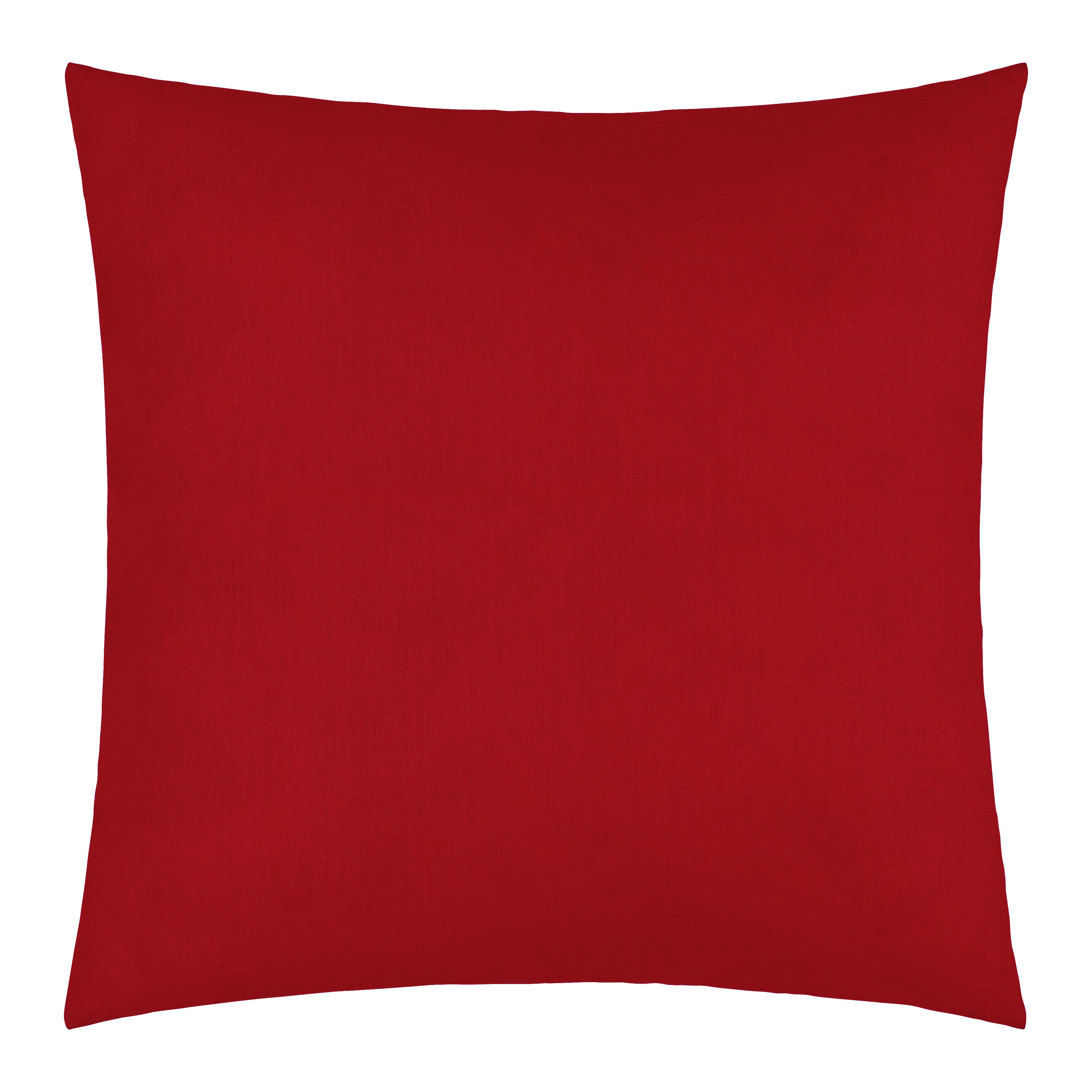 Zierkissen Mex Rot ca. 48x48cm - Rot, Konventionell (48/48cm) - Modern Living