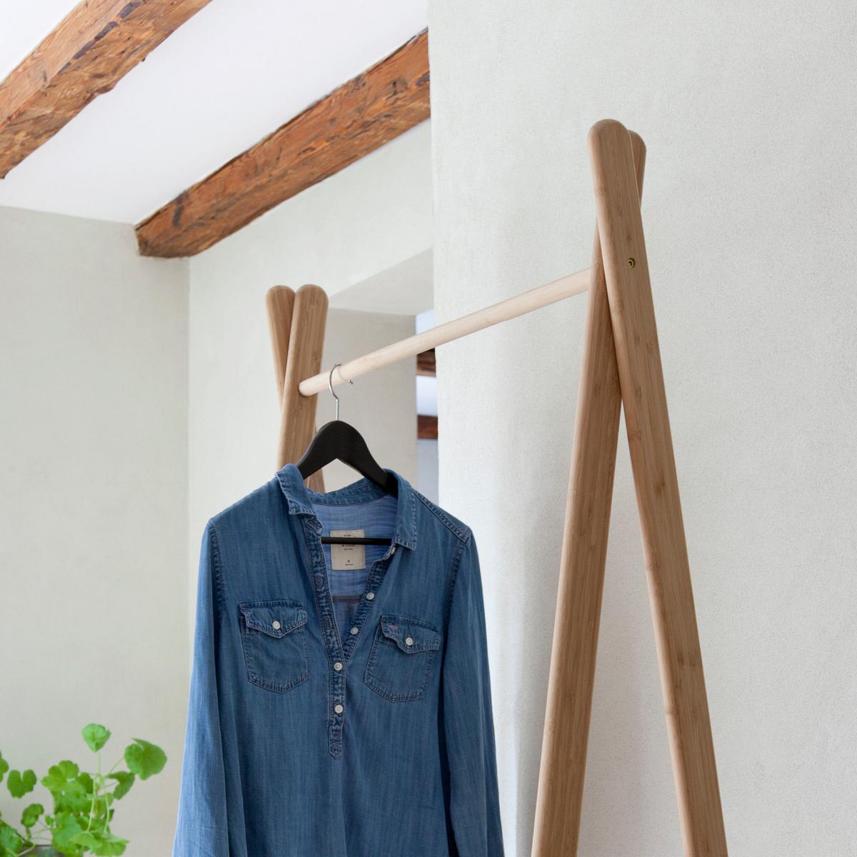 KLEIDERSTÄNDER NOBLE 5167002 - Naturfarben, ROMANTIK / LANDHAUS, Holz (74/180/50cm) - MID.YOU
