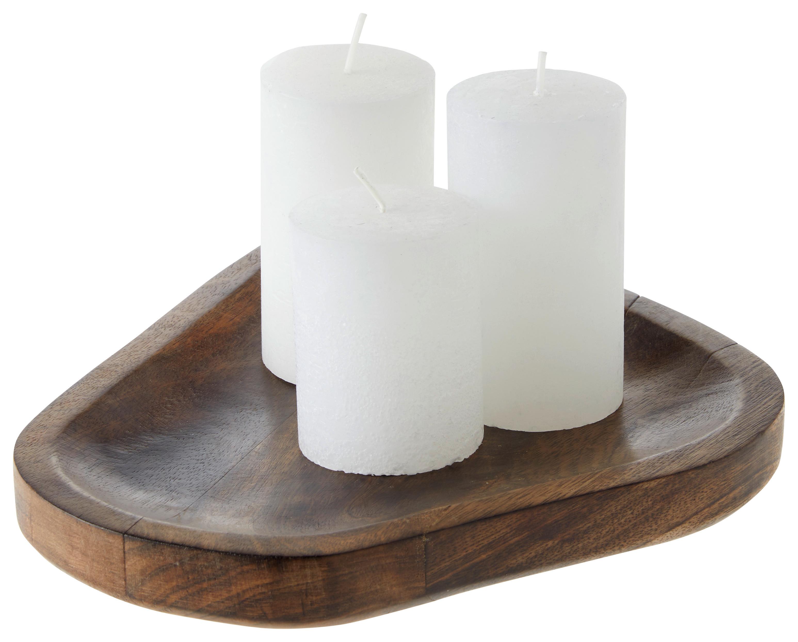 Dekoschale Lamira aus Naturfarben - Naturfarben, MODERN, Holz (30/27/3cm) - Premium Living