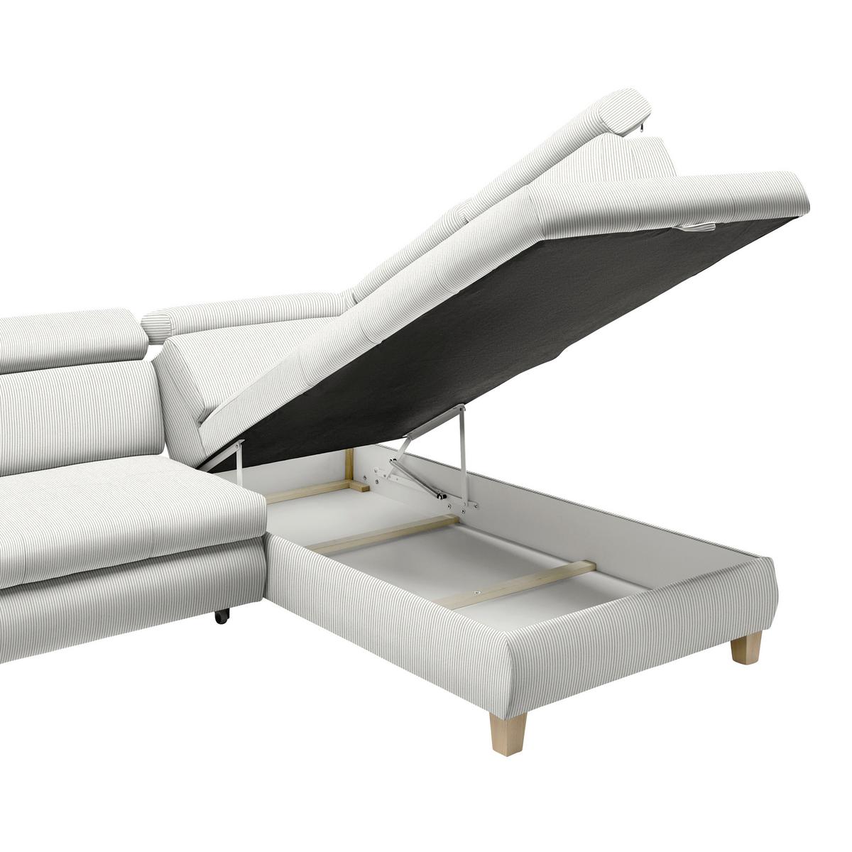 Coltar LUGO - bej, Modern, plastic/lemn (266/98/205cm) - Mömax