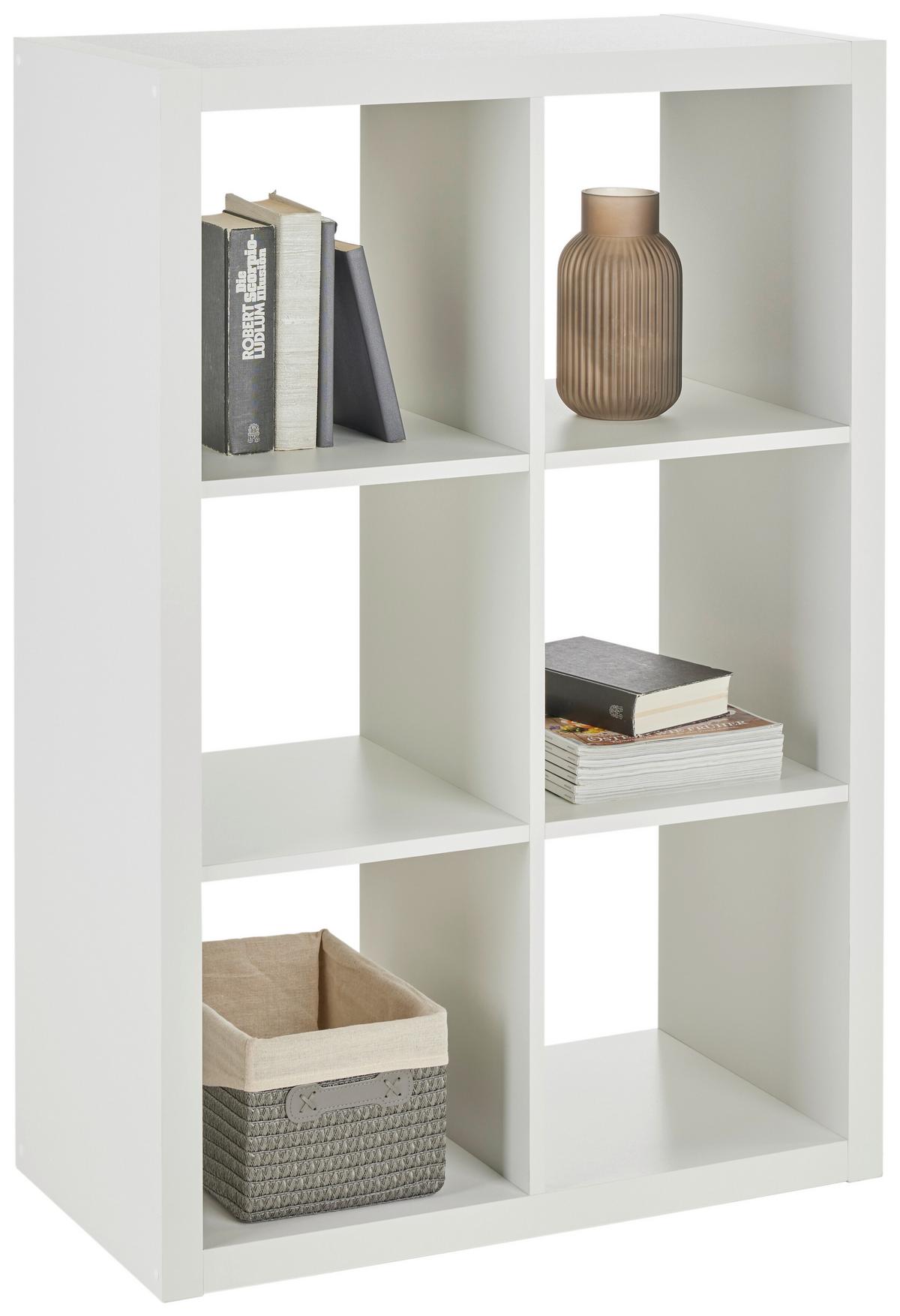 Separator de cameră Style - alb, Konventionell, material pe bază de lemn (77/112/38cm) - Modern Living
