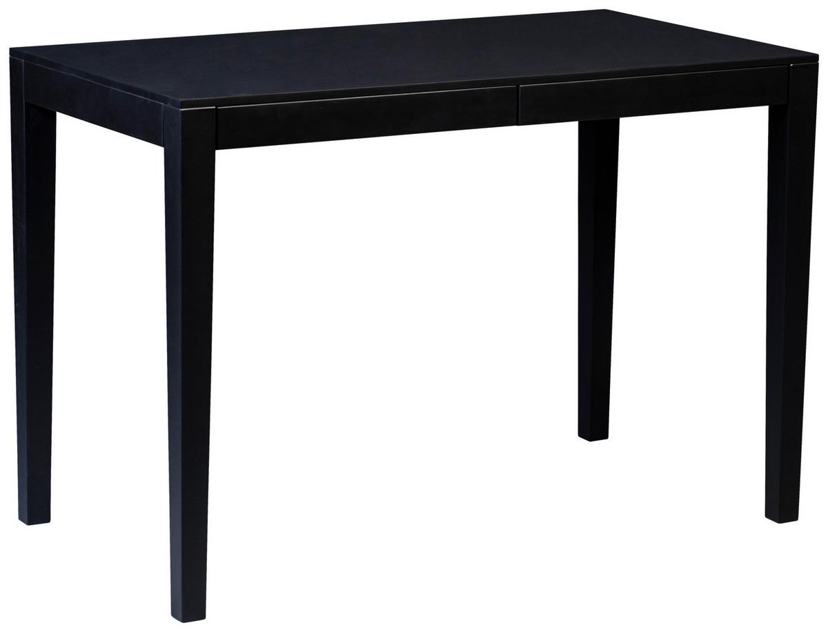 BIURKO GUNAR - czarny, Konventionell, materiał drewnopochodny (110/60/75cm) - Livetastic