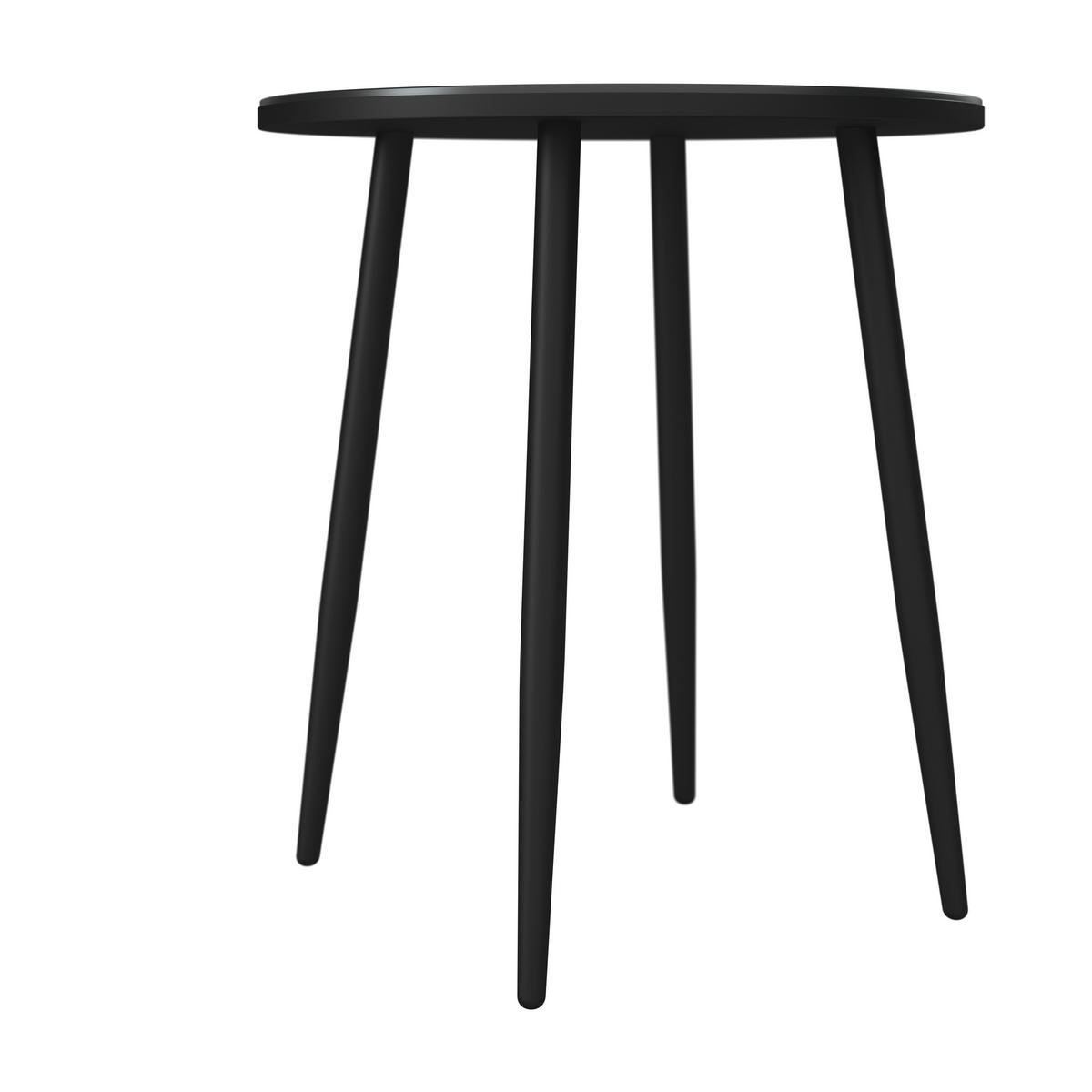 Set balcon Isabel - crem/negru, Modern, metal/textil - Bessagi Garden