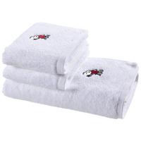 ZESTAW RĘCZNIKÓW FROTTE PEANUTS SNOOPY HUG - biały, Basics, tkanina - Vossen