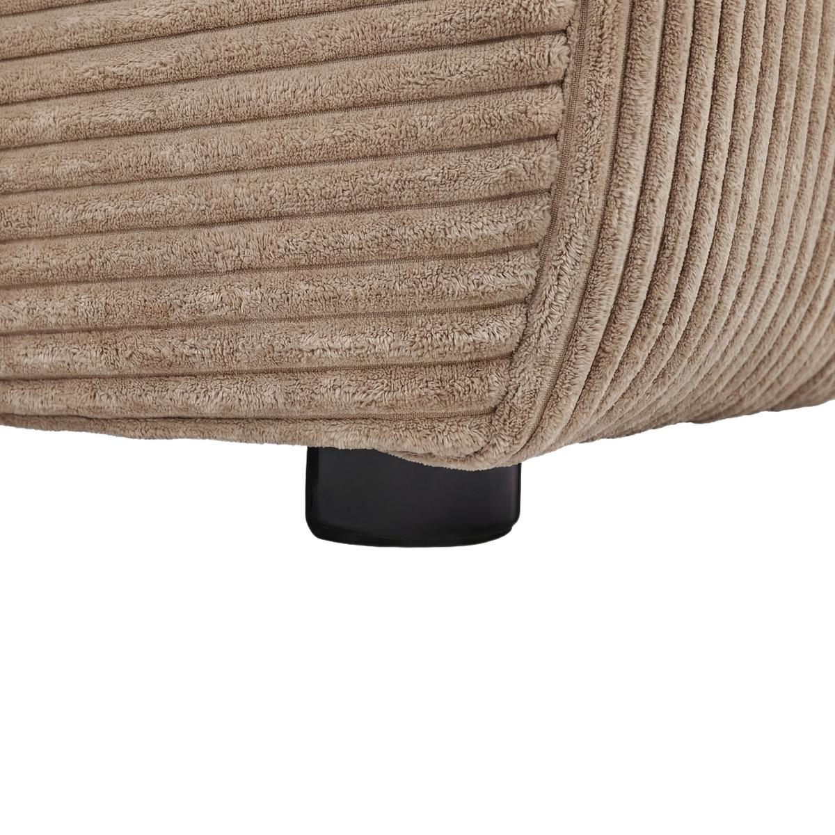 Kutna Garnitura Dave - karamela, Moderno, tekstil (227/146cm) - Best Price