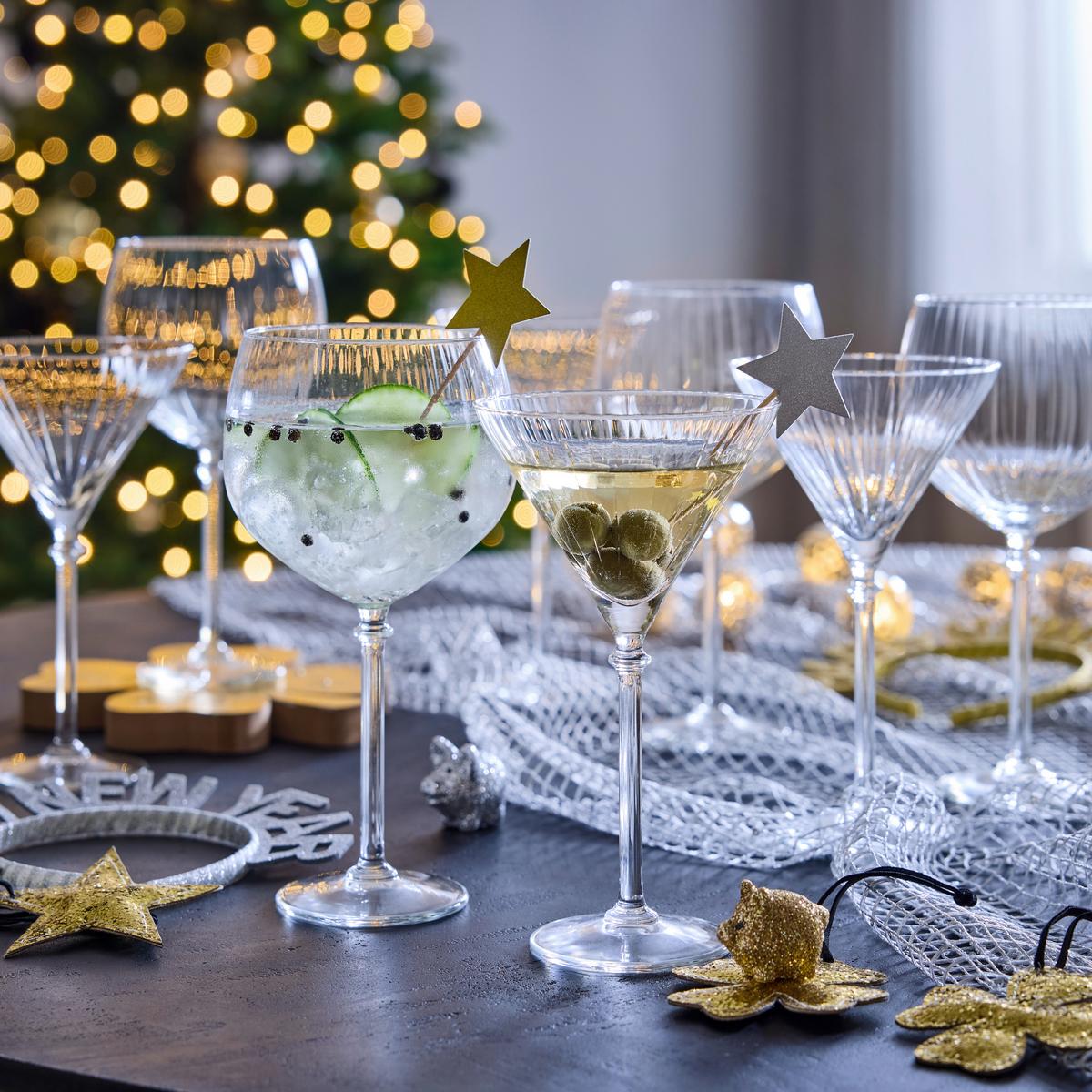 GLÄSERSET MARTINI - Klar, MODERN, Glas - Mömax