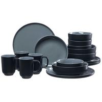 SERWIS OBIADOWO-ŚNIADANIOWY 315875 - czarny, Design, ceramika (41/39/34cm) - Ritzenhoff Breker
