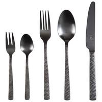 ZESTAW SZTUĆCÓW 630-240 - czarny, Design, metal - Justinus