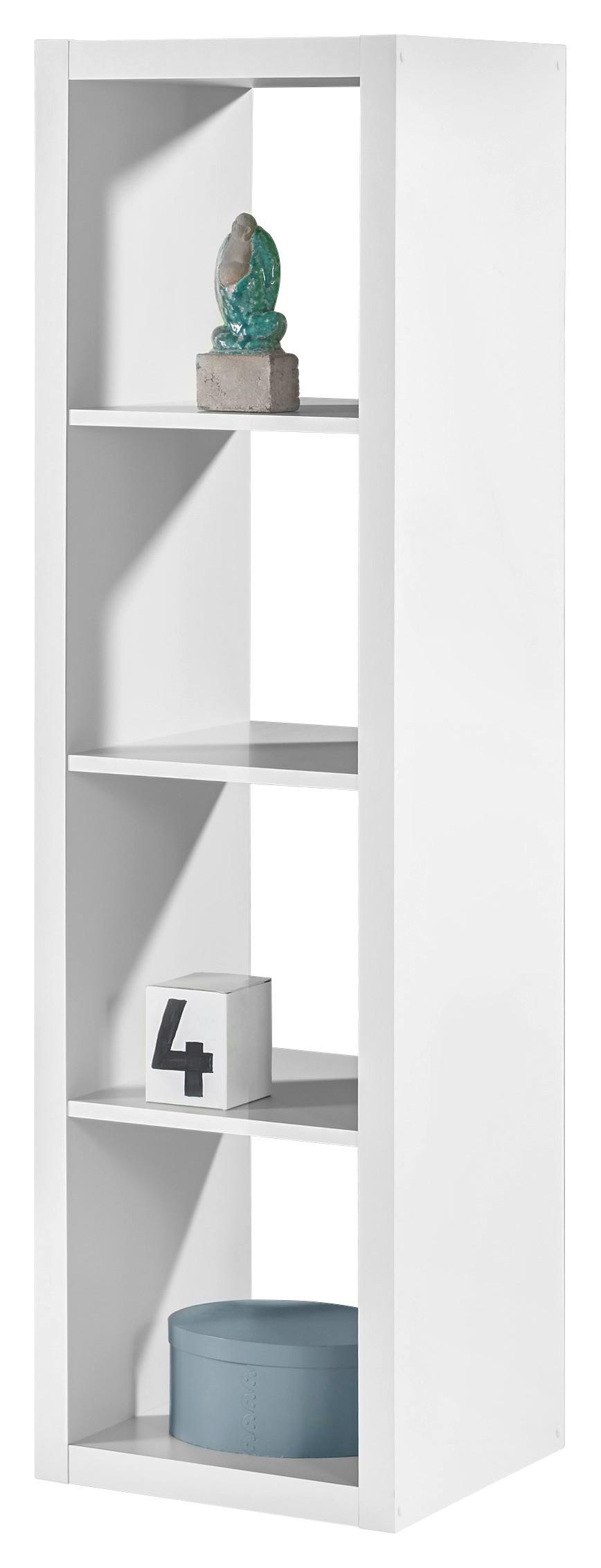 séparation in Weiss - blanc, Konventionell, matériau de bois (41/147/38cm) - Mömax