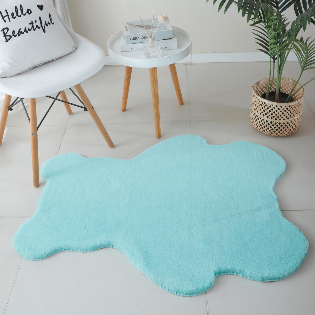 Kinderteppich Caty Mintgrün ca. 80x100cm - Mintgrün, Basics, Textil (80/100cm) - Ben'n'jen