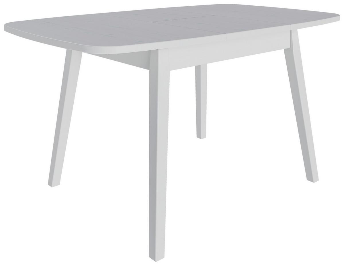 STÓŁ DO JADALNI CLAUDIA - biały, Modern, materiał drewnopochodny/drewno (110/90/76,5cm) - MID.YOU