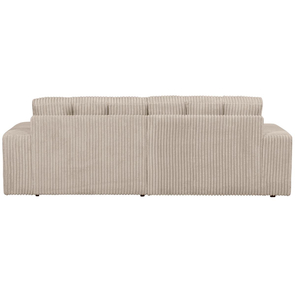 2-Sitzer-Sofa Second Date Beige B: 226cm - Beige/Schwarz, Design, Kunststoff/Textil (226/78/99cm) - Livetastic