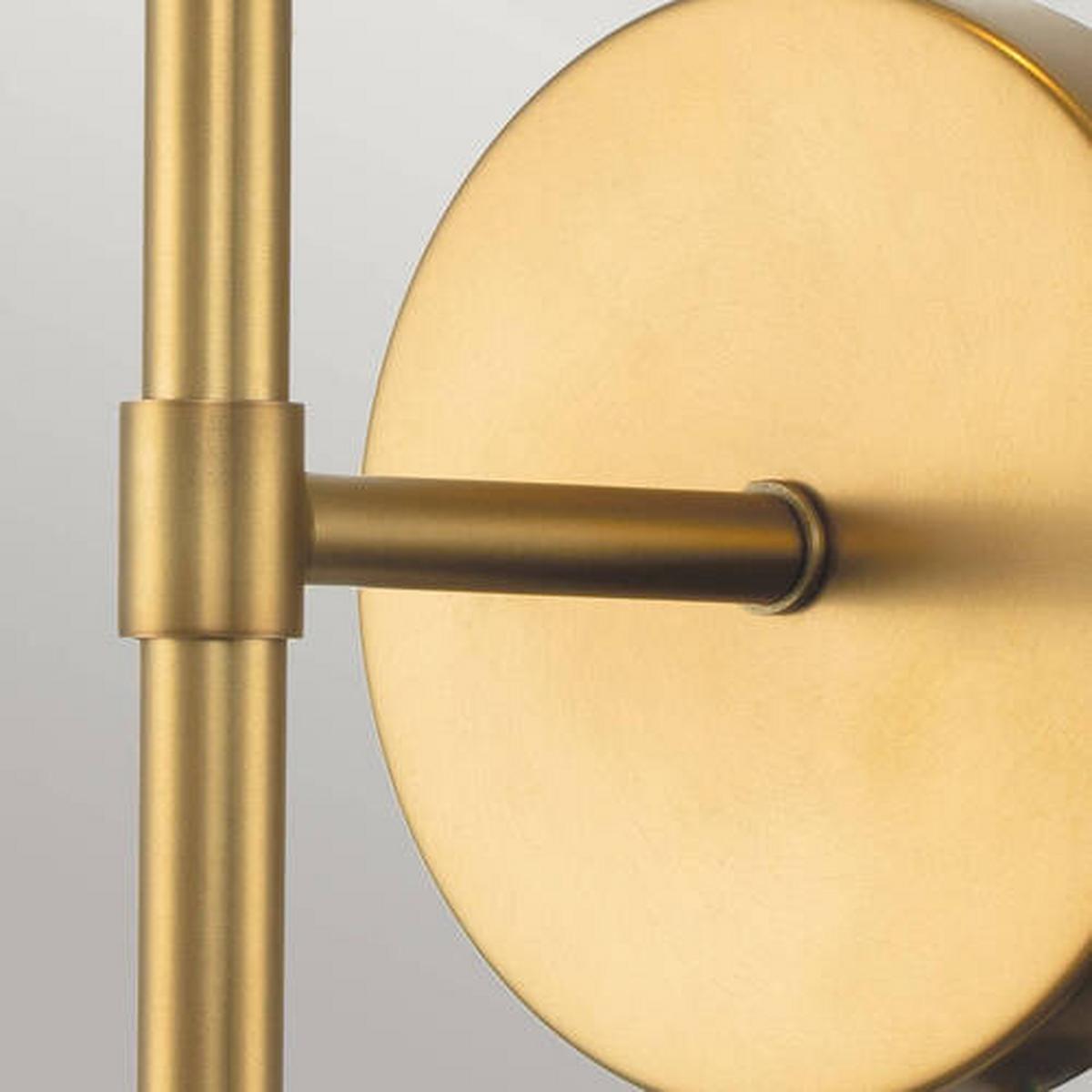 Kupaonska Zidna Svjetiljka Hk-Hollis1-C-Hb-Bath - boje mjeda, Design, staklo/metal (15.6/40.3/19cm) - Elstead Lighting